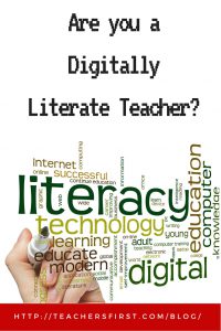 TF Blog - Are you a digitally literate teacher_