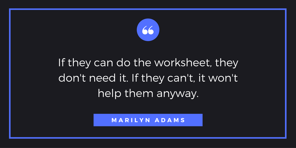 Quote 9-1-16 Marilyn Adams