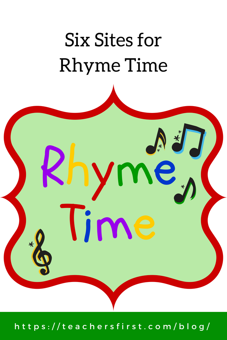 Six Sites For Rhyme Time TeachersFirst Blog