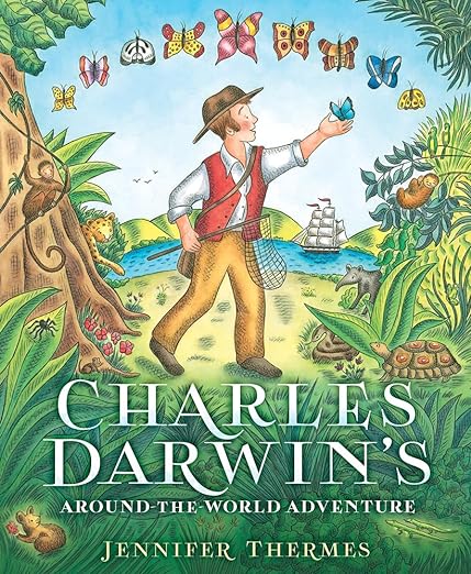 Charles Darwin’s Around-the-World Adventure book cover