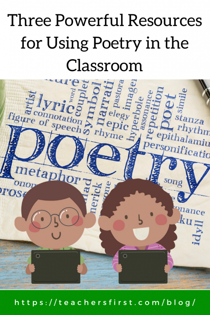 Three Powerful Resources For Using Poetry In The Classroom ...