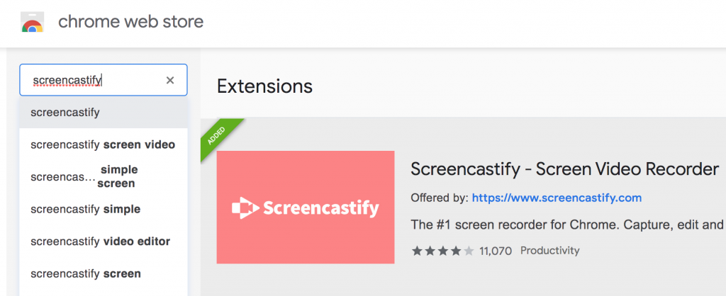 screencastify icon