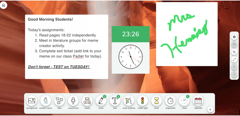 Tech Tool of the Month: Classroomscreen – Part 2 – TeachersFirst Blog