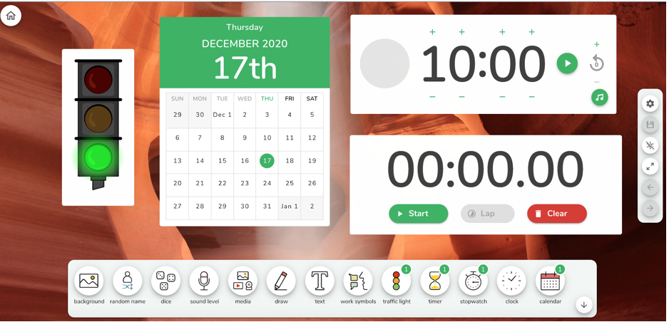 Classroomscreen  Create and Organize all of your lessons