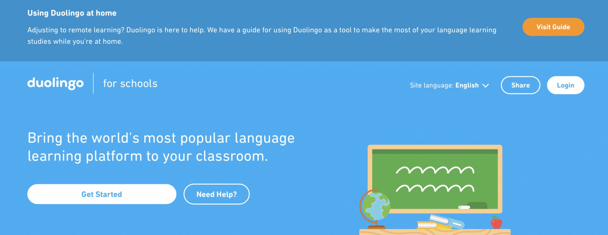 duolingo for schools student login