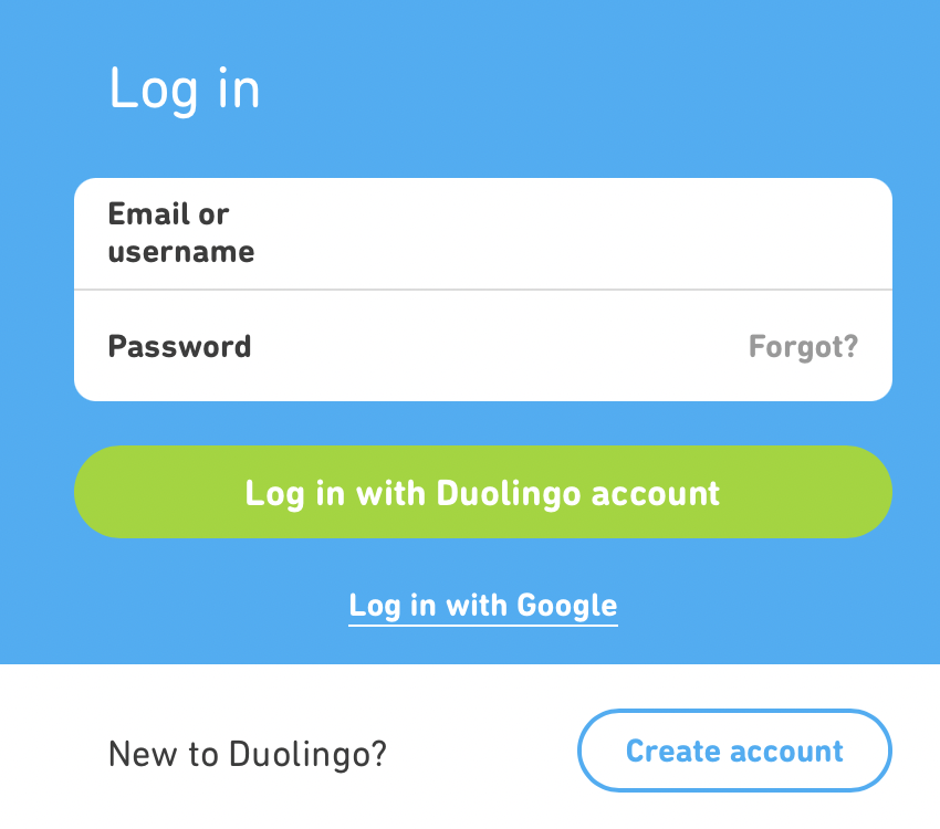 duolingo schools login