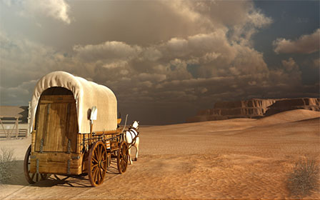 Covered wagon